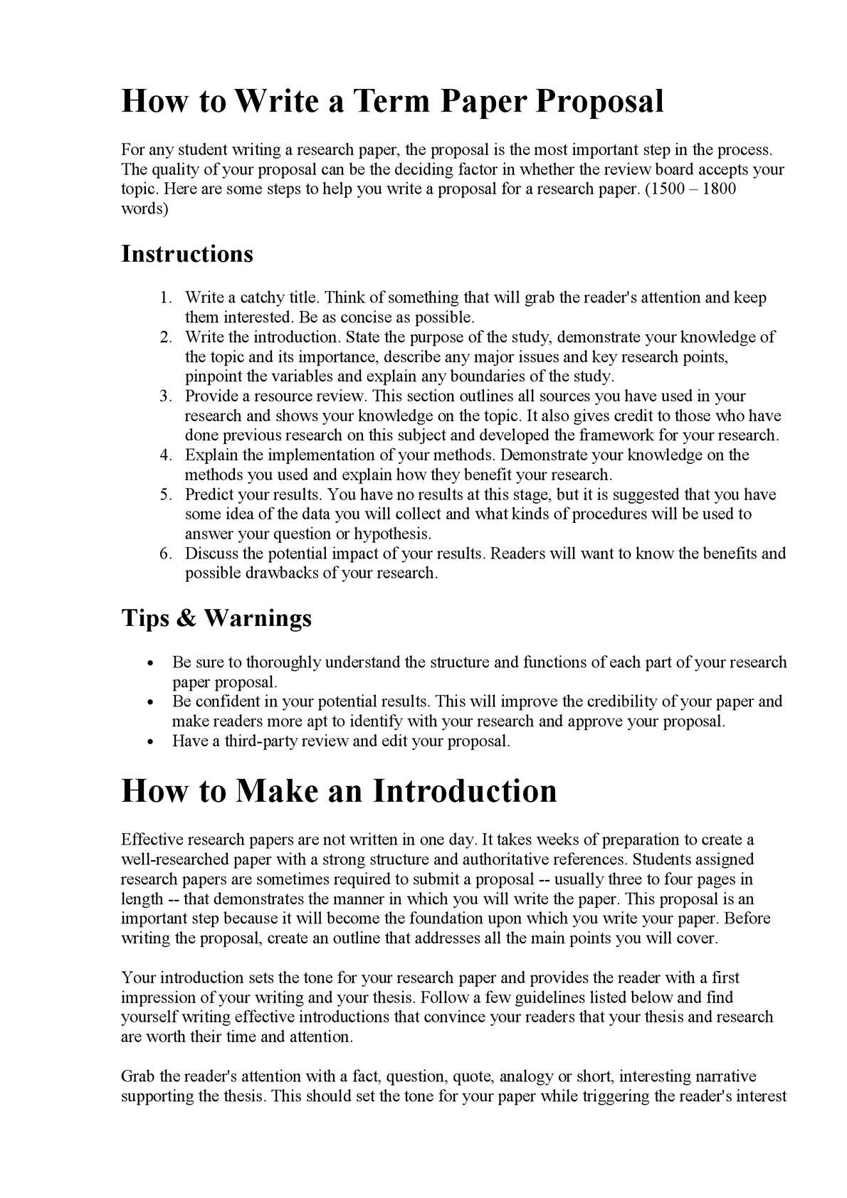 format for term paper pdf